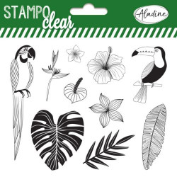 Razítka gelová Džungle