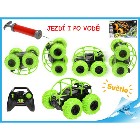 Auto R/C obojživelník ,na dál.ovládání 2.4 GHz s USB adaptérem