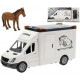 Přepravní auto pro koně se světlem a zvukem + Kůň