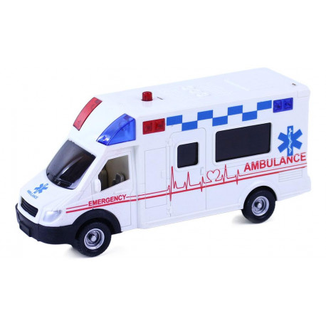 Auto sanitka se zvukem a světlem