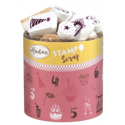 Aladine razítka StampoScrap, Narozeninové