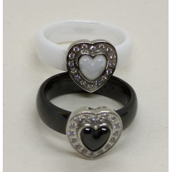 Keramický prsten Love