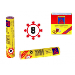 Kapsle "8" 240ran v tubě 10ks v DBX