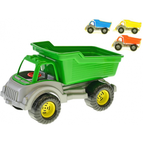 Auto nákladní 30cm volný chod 4barvy v síťce