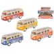 Autobus Volkswagen 13cm kov na zpětný chod 4barvy 12ks v DBX