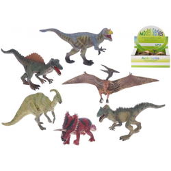 Dinosaurus 17-20cm 6druhů 12ks v DBX