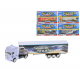 Kamion kontejnerový 20cm 1:87 kov volný chod 5druhů na kartě
