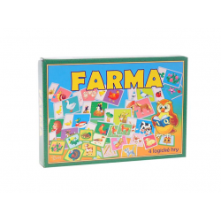 Společenská hra logická Farma v krabičce