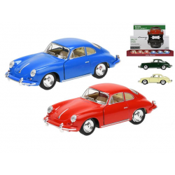 Porsche 356B Carrera kov 1:32 zpětný chod 4barvy 12ks v DBX