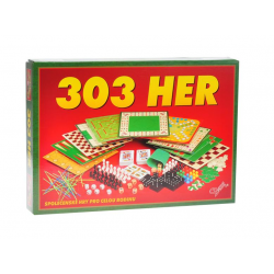 Společenská hra 303 her v krabičce