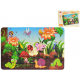 Puzzle dětské 42x28cm Zvířátka v lese 48dílků v krabičce