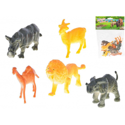 Zvířátka safari 5-7cm 12ks v sáčku