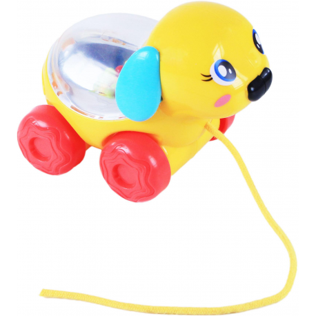 Pes tahací s kuličkami