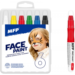 Barvy na obličej MFP 6ks set