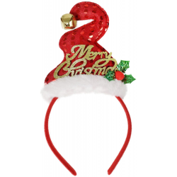 Vánoční čelenka s rolničkou