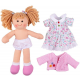 Bigjigs Toys Látková panenka Poppy 28 cm
