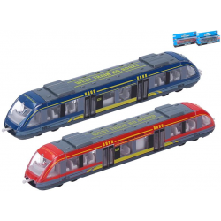 Tramvaj 18cm kov 2barvy v krabičce 24ks v DBX