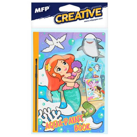 Malování vodou - kniha 8 obrázků 1003 (145x208mm)