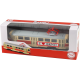 Kovová česká retro tramvaj 16 cm BRNO