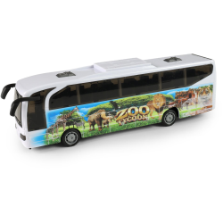 Autobus ZOO se zvukem a světlem 23 cm