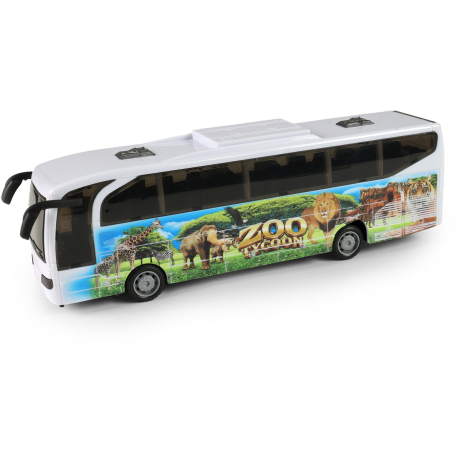 Autobus ZOO se zvukem a světlem 23 cm