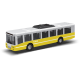 Autobus MHD žlutý 16 cm