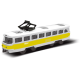 Tramvaj MHD žlutá 16 cm