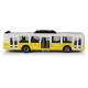 Autobus MHD žlutý 16 cm