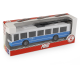 Trolejbus MHD modrý 16 cm