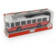 Trolejbus MHD červený 16 cm