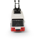 Trolejbus MHD červený 16 cm
