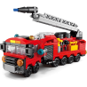 Stavebnice hasiči 12 autíček