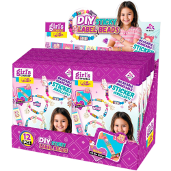 Kreativní sada na výrobu náramků se samolepkami