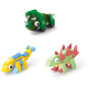 Stavebnice dino 12 figurek
