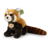Plyšová panda červená 28 cm ECO-FRIENDLY